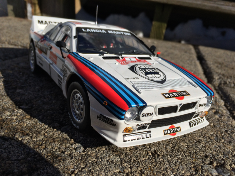 Illustration for article titled Diecast Review: 1985 Lancia 037 Martini